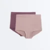 2 braguitas shortie sin costuras y de tacto Soft Touch 2 braguitas shortie sin costuras y de tacto Soft Touch