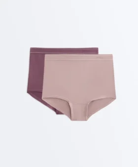 2 braguitas shortie sin costuras y de tacto Soft Touch