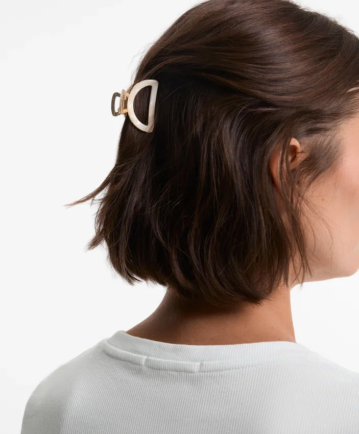 2 mini pinzas para el pelo metalizadas 2 mini pinzas para el pelo metalizadas