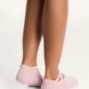 2 pares de calcetines acolchados de mezcla de algodón para yoga y pilates con tiras cruzadas