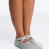 2 pares de calcetines acolchados de mezcla de algodón para yoga y pilates con tiras cruzadas 2 pares de calcetines acolchados de mezcla de algodón para yoga y pilates con tiras cruzadas
