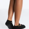 2 pares de calcetines acolchados de mezcla de algodón para yoga y pilates con tiras cruzadas 2 pares de calcetines acolchados de mezcla de algodón para yoga y pilates con tiras cruzadas