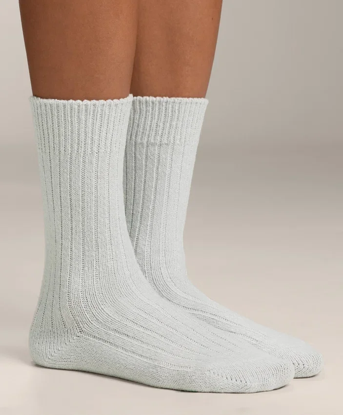2 pares de calcetines clásicos acanalados 2 pares de calcetines clásicos acanalados