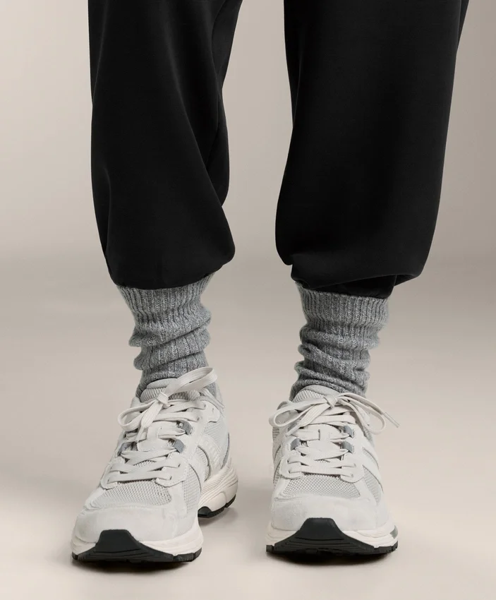 2 pares de calcetines clásicos acanalados 2 pares de calcetines clásicos acanalados