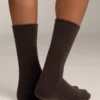 2 pares de calcetines clásicos acanalados 2 pares de calcetines clásicos acanalados