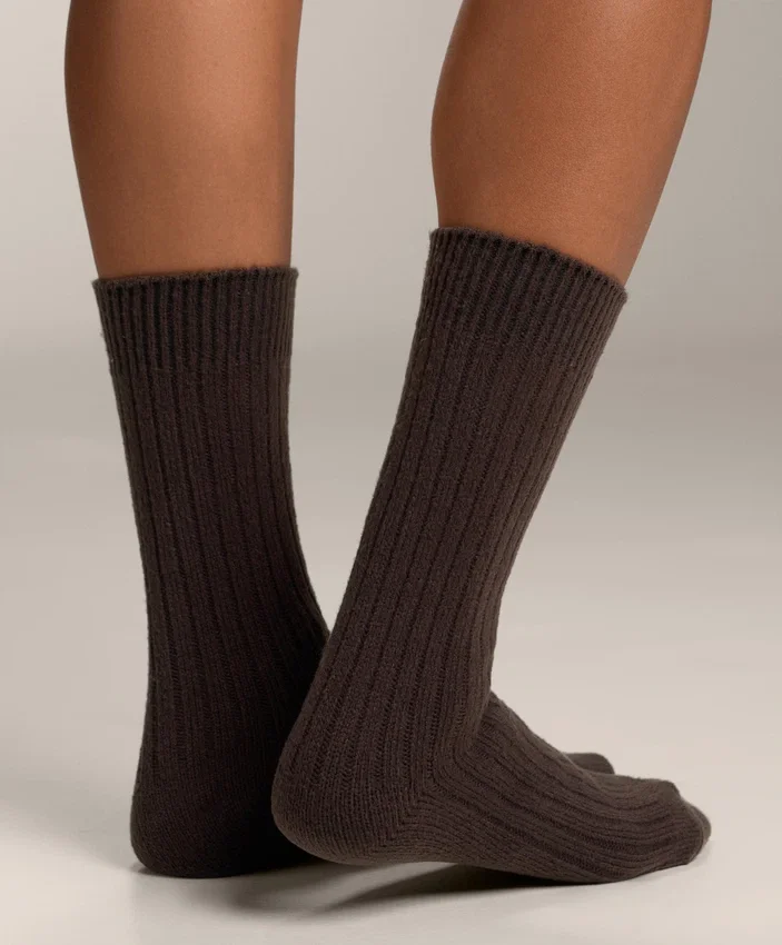 2 pares de calcetines clásicos acanalados 2 pares de calcetines clásicos acanalados