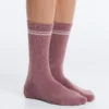 2 pares de calcetines clásicos de mezcla de algodón para yoga y pilates 2 pares de calcetines clásicos de mezcla de algodón para yoga y pilates