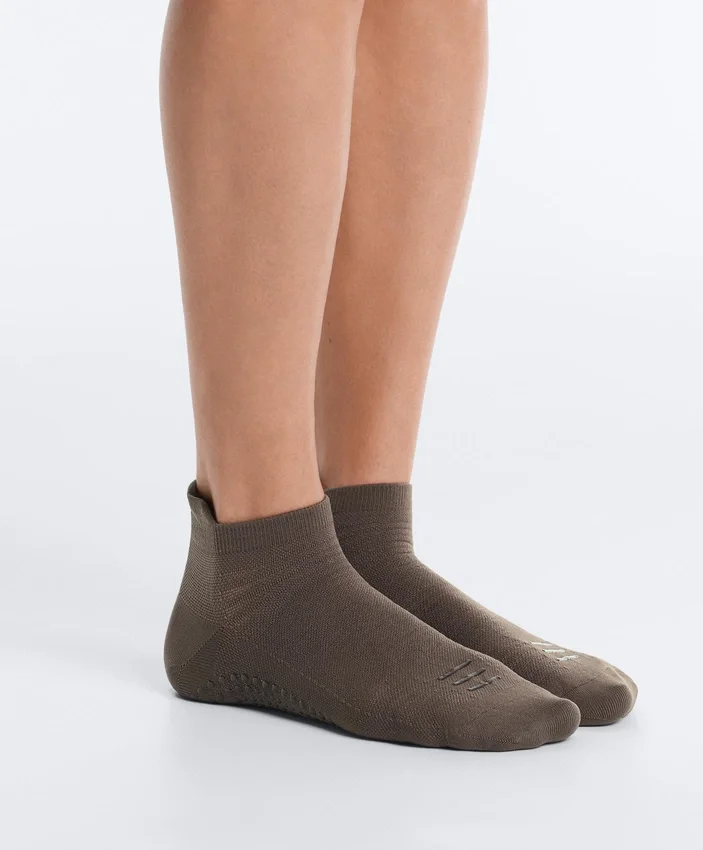 2 pares de calcetines cortos de mezcla de poliamida para yoga y pilates 2 pares de calcetines cortos de mezcla de poliamida para yoga y pilates