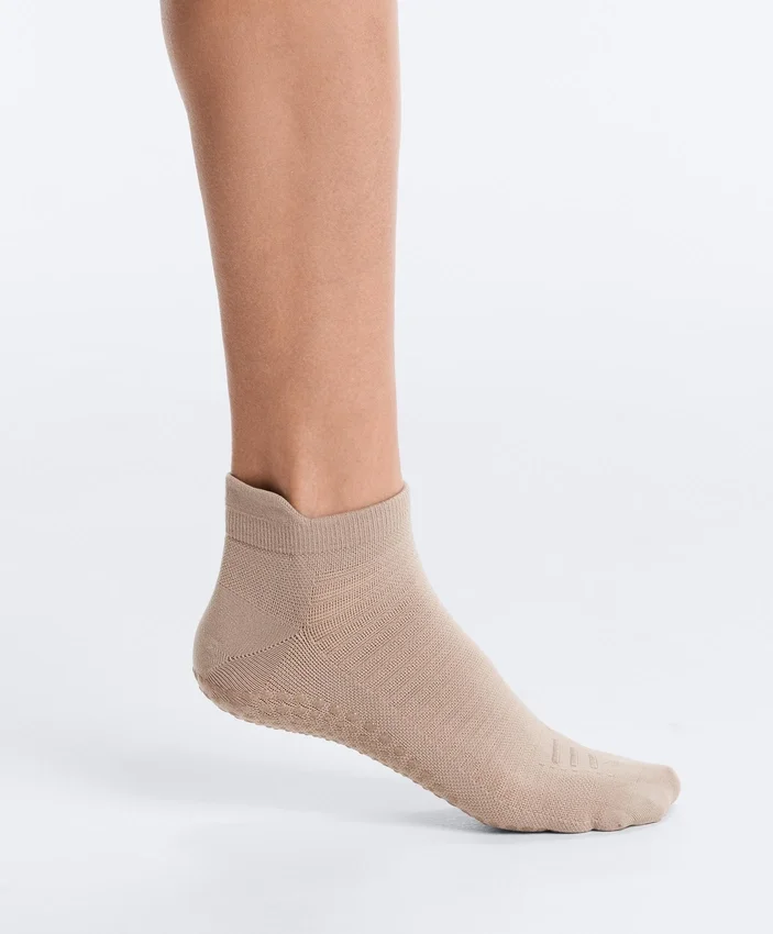 2 pares de calcetines cortos de mezcla de poliamida para yoga y pilates 2 pares de calcetines cortos de mezcla de poliamida para yoga y pilates