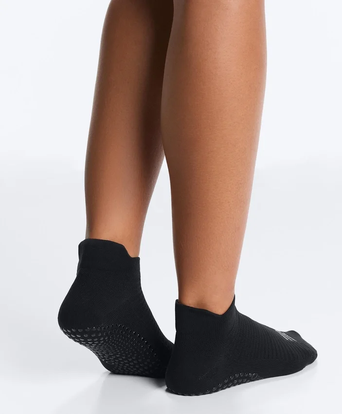 2 pares de calcetines cortos de mezcla de poliamida para yoga y pilates 2 pares de calcetines cortos de mezcla de poliamida para yoga y pilates