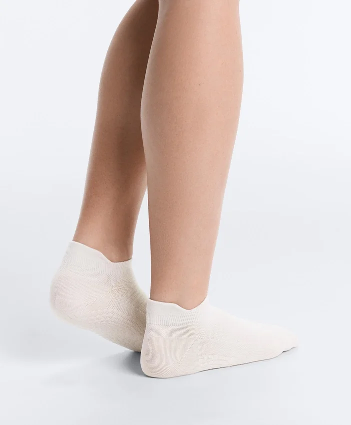 2 pares de calcetines cortos de mezcla de poliamida para yoga y pilates 2 pares de calcetines cortos de mezcla de poliamida para yoga y pilates