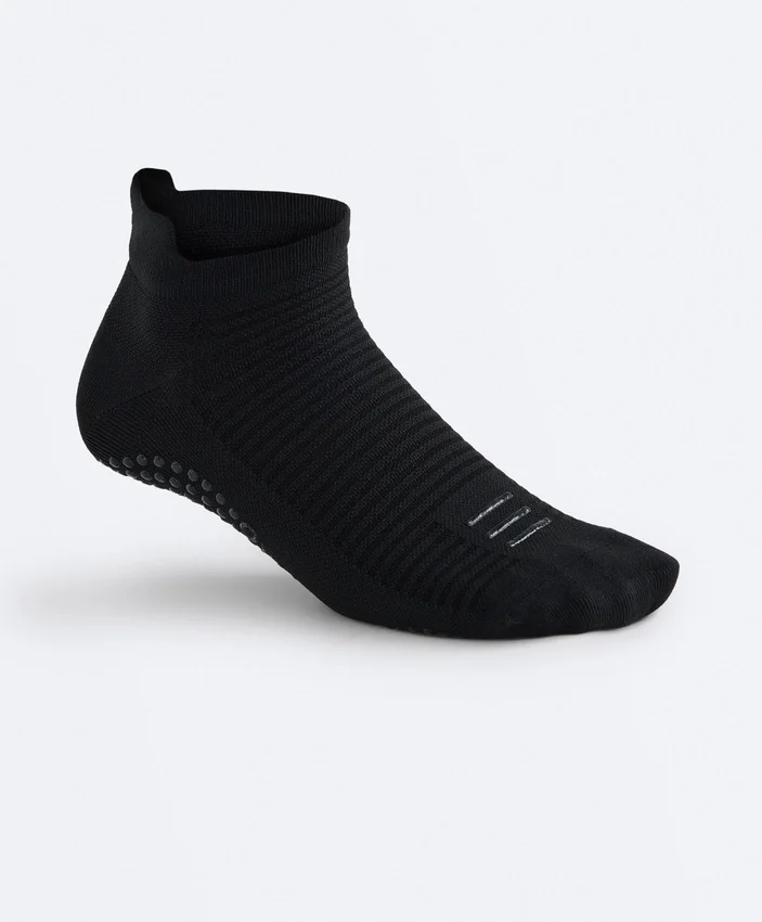2 pares de calcetines cortos de mezcla de poliamida para yoga y pilates 2 pares de calcetines cortos de mezcla de poliamida para yoga y pilates