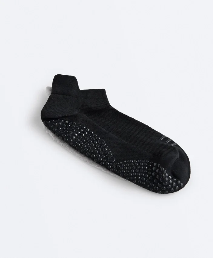 2 pares de calcetines cortos de mezcla de poliamida para yoga y pilates 2 pares de calcetines cortos de mezcla de poliamida para yoga y pilates