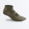 2 pares de calcetines de mezcla de algodón con tiras cruzadas para yoga y pilates 2 pares de calcetines de mezcla de algodón con tiras cruzadas para yoga y pilates