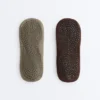 2 pares de calcetines de mezcla de algodón con tiras cruzadas para yoga y pilates 2 pares de calcetines de mezcla de algodón con tiras cruzadas para yoga y pilates