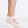2 pares de calcetines de mezcla de algodón para yoga y pilates con tiras cruzadas 2 pares de calcetines de mezcla de algodón para yoga y pilates con tiras cruzadas