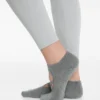 2 pares de calcetines de mezcla de algodón para yoga y pilates con tiras cruzadas