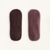 2 pares de calcetines de mezcla de algodón para yoga y pilates con tiras cruzadas 2 pares de calcetines de mezcla de algodón para yoga y pilates con tiras cruzadas