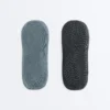 2 pares de calcetines de mezcla de algodón para yoga y pilates con tiras cruzadas
