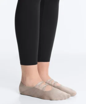 2 pares de calcetines de mezcla de poliamida para yoga y pilates con doble banda 2 pares de calcetines de mezcla de poliamida para yoga y pilates con doble banda