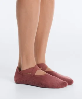 2 pares de calcetines invisibles acolchados de mezcla de algodón para yoga y pilates con tiras cruzadas 2 pares de calcetines invisibles acolchados de mezcla de algodón para yoga y pilates con tiras cruzadas