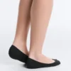 2 pares de calcetines invisibles de mezcla de algodón de corte bajo 2 pares de calcetines invisibles de mezcla de algodón de corte bajo