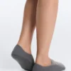 2 pares de calcetines invisibles de mezcla de poliamida para yoga y pilates con doble banda 2 pares de calcetines invisibles de mezcla de poliamida para yoga y pilates con doble banda
