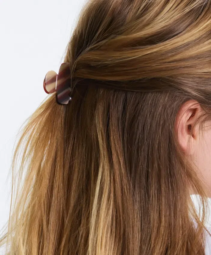 2 pinzas para el pelo medianas estampadas 2 pinzas para el pelo medianas estampadas