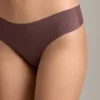 3 braguitas brasileñas invisibles de mezcla de poliamida con corte láser