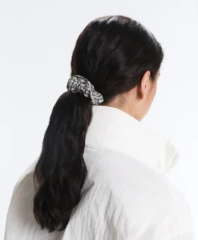 3 coleteros para el pelo grandes de cuadros vichy 3 coleteros para el pelo grandes de cuadros vichy