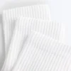 3 pares de calcetines deportivos cortos de mezcla de algodón