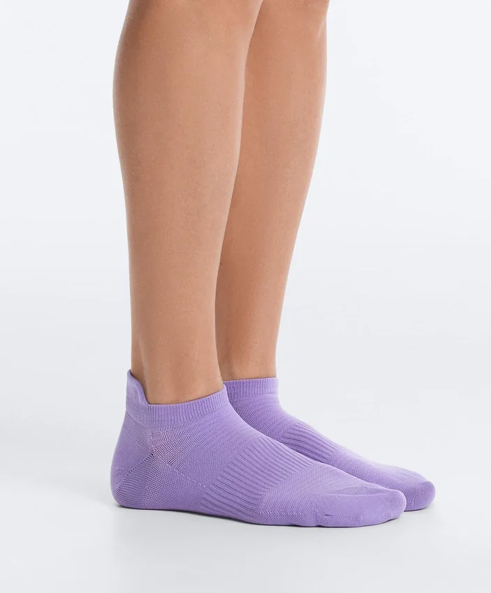 3 pares de calcetines deportivos de mezcla de poliamida con lengüeta en el talón 3 pares de calcetines deportivos de mezcla de poliamida con lengüeta en el talón