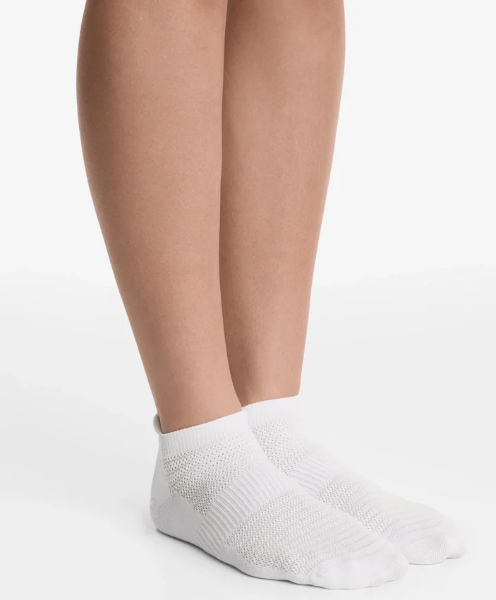 3 pares de calcetines deportivos de mezcla de poliamida con lengüeta en el talón 3 pares de calcetines deportivos de mezcla de poliamida con lengüeta en el talón