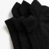 3 pares de calcetines deportivos de mezcla de poliamida con lengüeta en el talón 3 pares de calcetines deportivos de mezcla de poliamida con lengüeta en el talón
