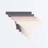 5 braguitas brasileñas de mezcla de algodón 5 braguitas brasileñas de mezcla de algodón