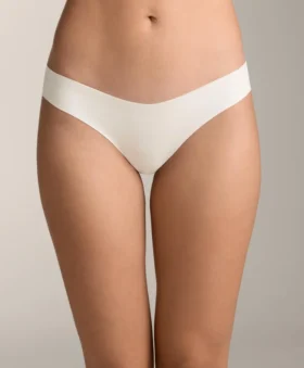 5 braguitas de bikinis clásicas con corte en U de mezcla de poliamida