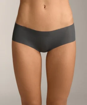 5 braguitas hipster ligeras de mezcla de poliamida acanalada con corte láser invisible