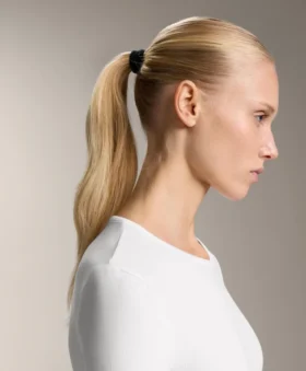 5 gomas lisas para el pelo