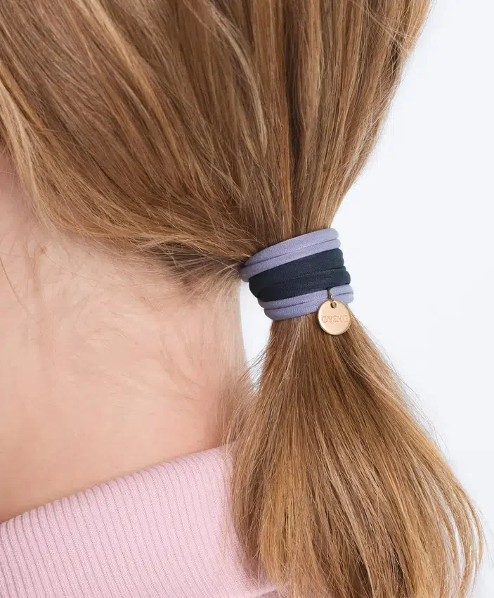 6 gomas para el pelo con placa Oysho 6 gomas para el pelo con placa Oysho