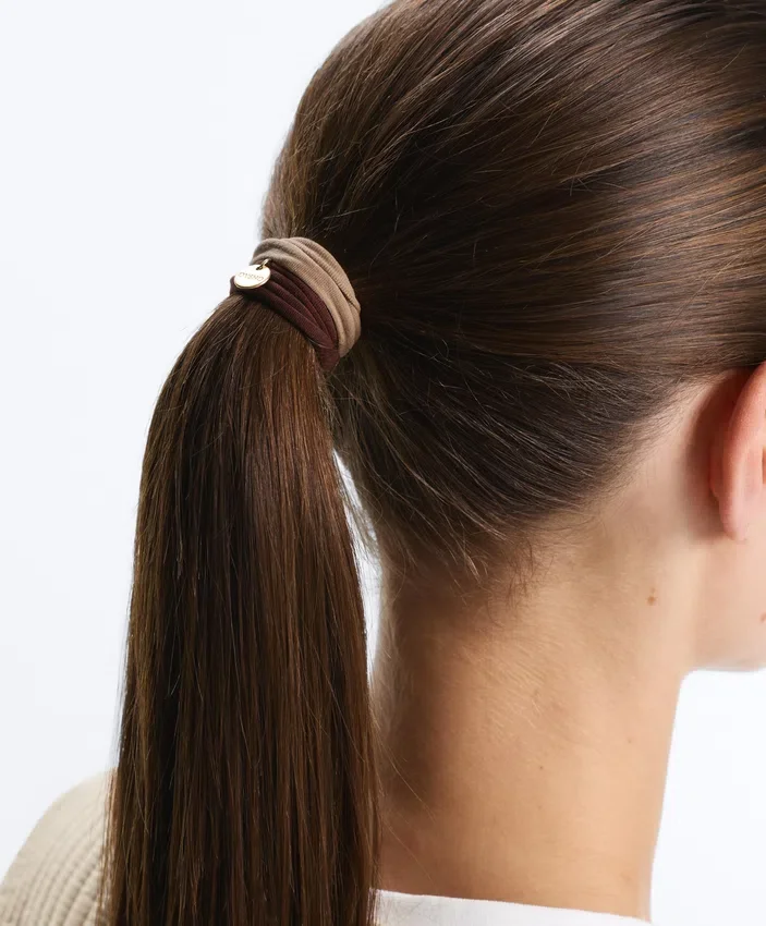 6 gomas para el pelo con placa Oysho 6 gomas para el pelo con placa Oysho