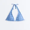 Bikini halter de cuadros vichy Bikini halter de cuadros vichy