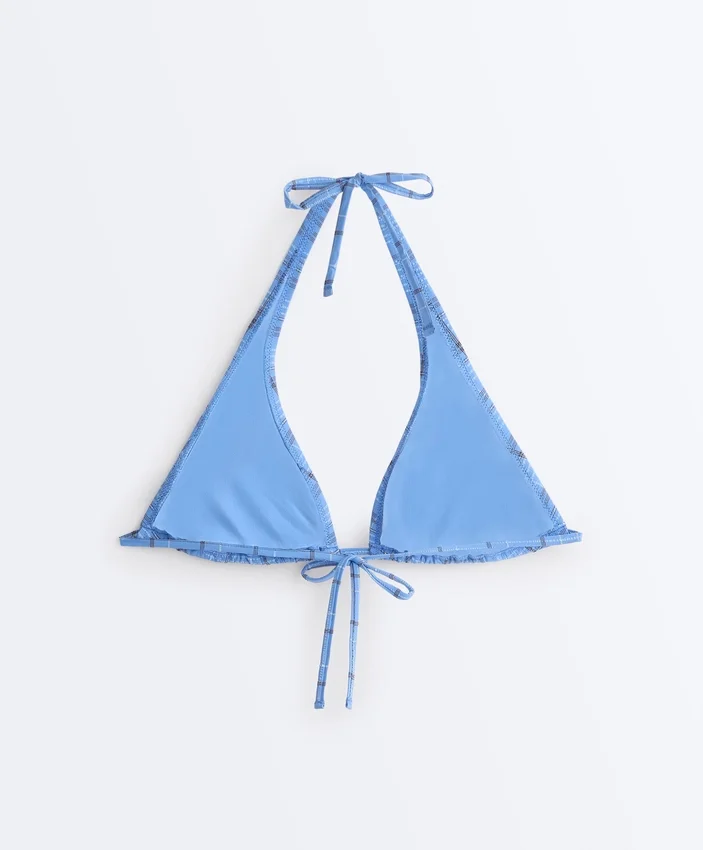 Bikini halter de cuadros vichy Bikini halter de cuadros vichy