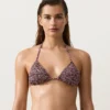 Bikini triangular con fruncidos Bikini triangular con fruncidos