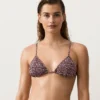 Bikini triangular con fruncidos Bikini triangular con fruncidos