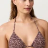 Bikini triangular con fruncidos Bikini triangular con fruncidos