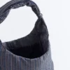 Bolso a rayas con nudo Bolso a rayas con nudo