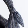 Bolso a rayas con nudo Bolso a rayas con nudo