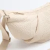 Bolso bandolera acolchado con textura Bolso bandolera acolchado con textura