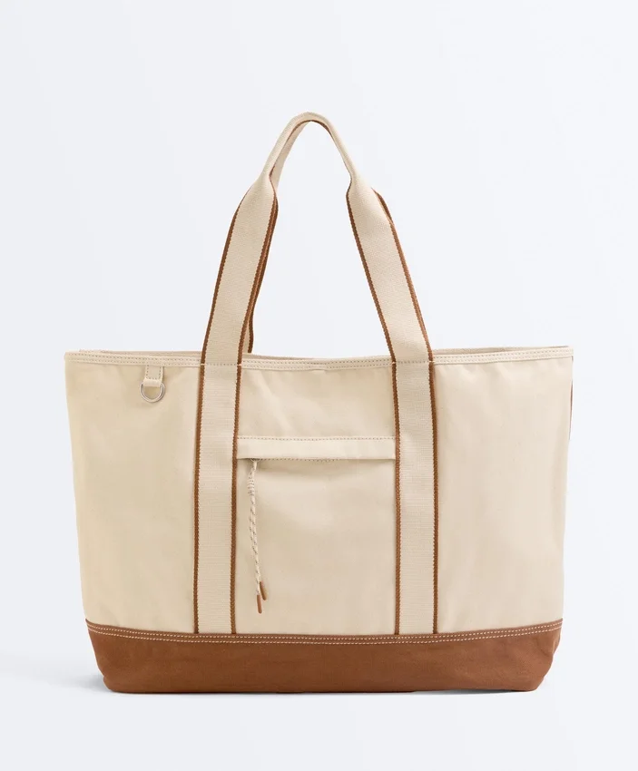 Bolso shopper de lona Bolso shopper de lona