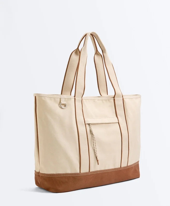 Bolso shopper de lona Bolso shopper de lona